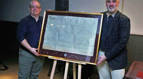 Publican el facsímil de la bula que legitimó la conquista de Navarra Publican el facsímil de la bula que legitimó la conquista de Navarra