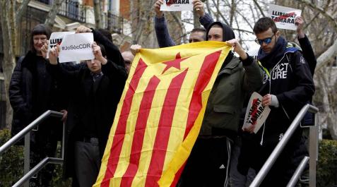 Retirado el delito de rebelión a la coordinadora de los CDR, en libertad por desorden público Retirado el delito de rebelión a la coordinadora de los CDR, en libertad por desorden público