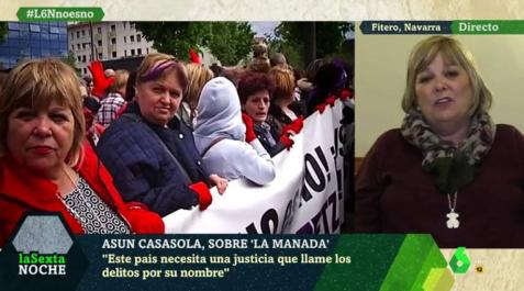 La madre de Nagore Laffage en contra de la sentencia de 'La Manada' La madre de Nagore Laffage en contra de la sentencia de 'La Manada'