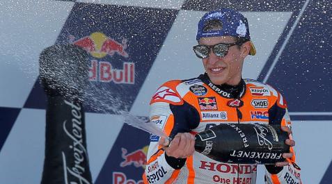 Márquez gana en Jerez y se pone líder del mundial Márquez gana en Jerez y se pone líder del mundial