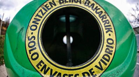 Navarra ha duplicado su reciclaje de vidrio desde 1998 Navarra ha duplicado su reciclaje de vidrio desde 1998