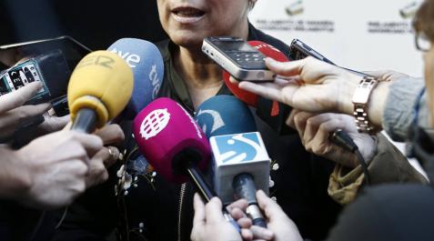 La presidenta del Gobierno de Navarra, Uxue Barkos. La presidenta del Gobierno de Navarra, Uxue Barkos.