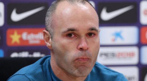 Iniesta anuncia que dejará el Barça a final de temporada Iniesta anuncia que dejará el Barça a final de temporada