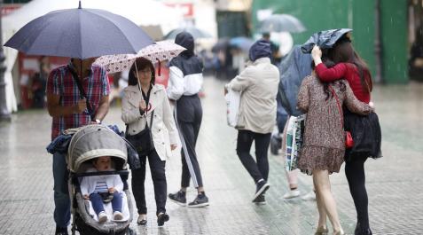 Chubascos y temperaturas frescas para la época este martes en Navarra Chubascos y temperaturas frescas para la época este martes en Navarra