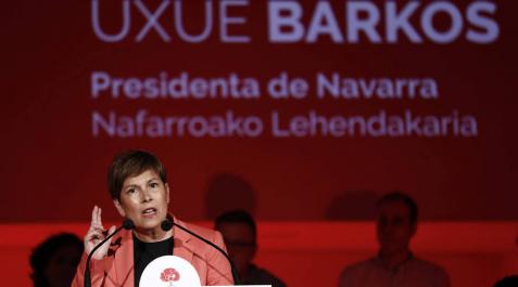 La presidenta navarra afirma que la separación de poderes no obliga al silencio La presidenta navarra afirma que la separación de poderes no obliga al silencio