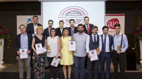 Diego e Iván Cornago, de GthaD, Premio Joven Empresario Navarro Diego e Iván Cornago, de GthaD, Premio Joven Empresario Navarro