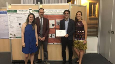 Premio a investigadores de la UPNA por un póster sobre generación eléctrica Premio a investigadores de la UPNA por un póster sobre generación eléctrica
