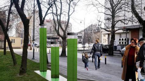 Un acuario de microalgas para limpiar la contaminación de las ciudades Un acuario de microalgas para limpiar la contaminación de las ciudades