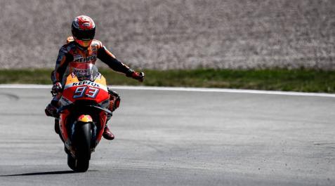 Márquez gana y certifica su idilio con Sachsenring Márquez gana y certifica su idilio con Sachsenring
