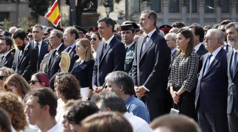 Barcelona recuerda con música y poesía a las víctimas del atentado de 2017