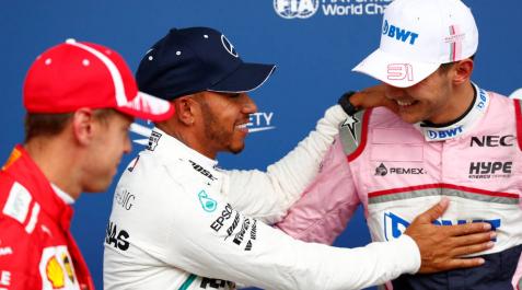 Hamilton se hace con la 'pole' en Bélgica Hamilton se hace con la 'pole' en Bélgica