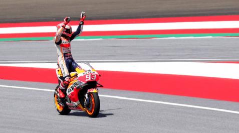 Márquez se impone en entrenamientos por segundo año consecutivo Márquez se impone en entrenamientos por segundo año consecutivo