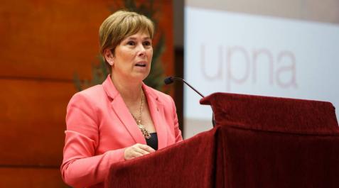 Barkos dice que la implantación de Medicina en la UPNA es Barkos dice que la implantación de Medicina en la UPNA es