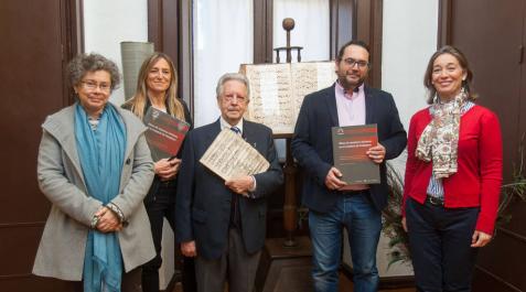 Una colección de libros revive obras inéditas de los fondos musicales de la Catedral Una colección de libros revive obras inéditas de los fondos musicales de la Catedral