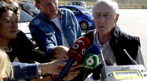 Rato, antes de entrar en prisión: Rato, antes de entrar en prisión: