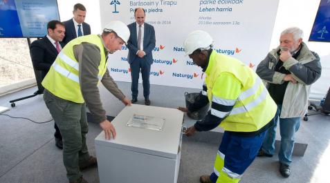 Naturgy invertirá 45 millones de euros en los parques eólicos de Barásoain y Tirapu Naturgy invertirá 45 millones de euros en los parques eólicos de Barásoain y Tirapu