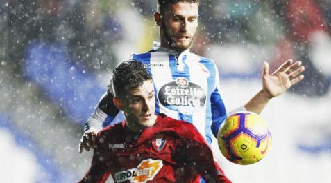 En directo: sigue la retransmisión minuto a minuto del Deportivo-Osasuna En directo: sigue la retransmisión minuto a minuto del Deportivo-Osasuna