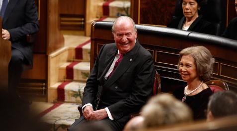 El rey Juan Carlos recibe su gran homenaje El rey Juan Carlos recibe su gran homenaje