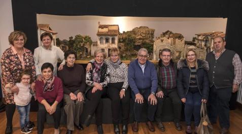 Exposición de belenes en la casa de cultura Fray Diego de Estella La Asociación de Belenistas de Tierra Estella muestra el fruto de un año de trabajo en la casa de cultura Fray Diego