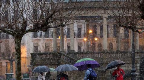 El agua deja paso a más frío y a la nieve este domingo en Navarra El agua deja paso a más frío y a la nieve este domingo en Navarra