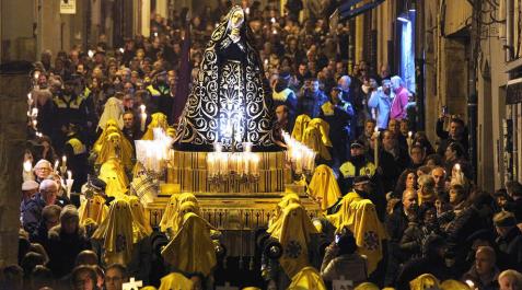 Pamplona acogerá este viernes la procesión del Retorno de la Dolorosa Pamplona acogerá este viernes la procesión del Retorno de la Dolorosa