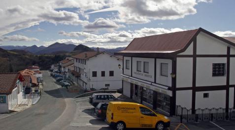 Perspectiva de las ventas de Ibardin. Perspectiva de las ventas de Ibardin.