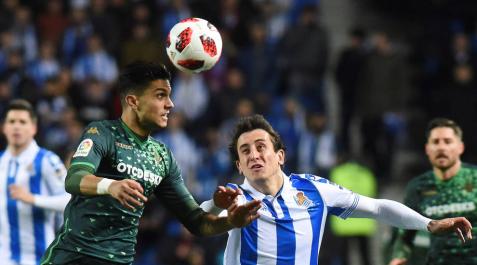 El Betis apea de la Copa a la Real tras hacer bueno el empate de la ida El Betis apea de la Copa a la Real tras hacer bueno el empate de la ida