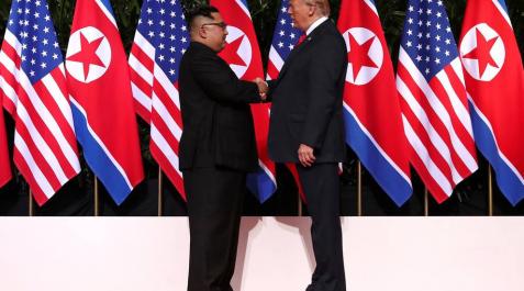 Trump dice que la cumbre con Kim ha ido Trump dice que la cumbre con Kim ha ido