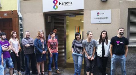 Inauguración del centro Harrotu en el Casco Viejo Inauguración del centro Harrotu en el Casco Viejo