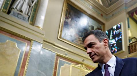 Sánchez se distancia del independentismo al dar por perdidos los presupuestos Sánchez se distancia del independentismo al dar por perdidos los presupuestos