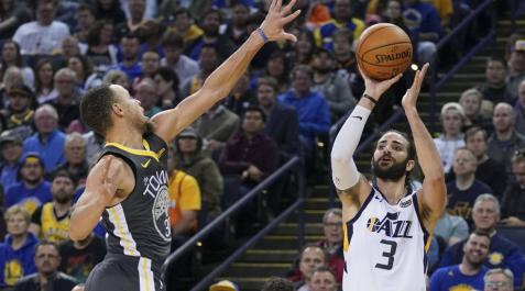 Rubio no pudo con Curry y Pau Gasol se quedó en el banquillo Rubio no pudo con Curry y Pau Gasol se quedó en el banquillo