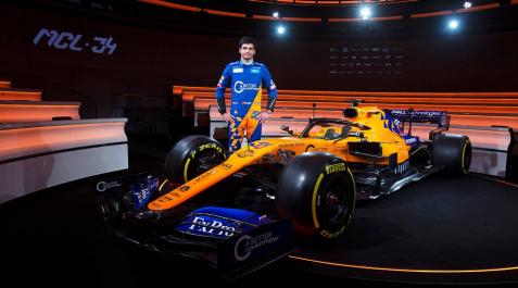 ¡Con todos ustedes, el nuevo MCL34 de McLaren! ¡Con todos ustedes, el nuevo MCL34 de McLaren!