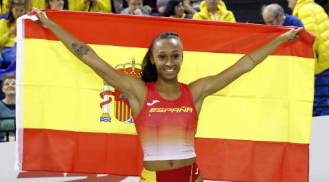 Ana Peleteiro, campeona de Europa de triple salto con récord de España (14,73 m) Ana Peleteiro, campeona de Europa de triple salto con récord de España (14,73 m)