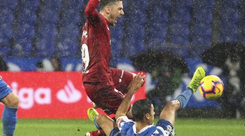 David Simón se suma a los 'tocados' del Dépor para Pamplona David Simón se suma a los 'tocados' del Dépor para Pamplona