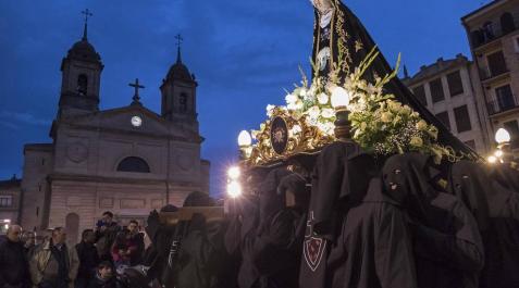 La exposición de La Dolorosa en San Miguel inicia la Semana Santa La exposición de La Dolorosa en San Miguel inicia la Semana Santa