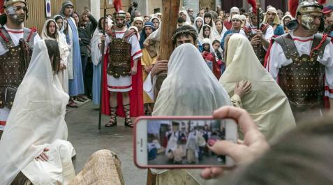 Recreación de la Pasión viviente de Cristo en Andosilla 2019 Fotos de la recreación de la Pasión viviente de Cristo en Andosilla
