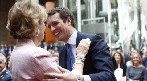 Casado y Aguirre achacan a la etapa de Rajoy la pérdida de votos del PP Casado y Aguirre achacan a la etapa de Rajoy la pérdida de votos del PP