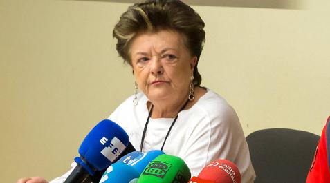 La consejera de Interior, María José Beaumont. La consejera de Interior, María José Beaumont.