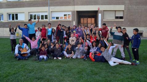 Convivencia entre los niños en San Adrián Convivencia entre los niños en San Adrián