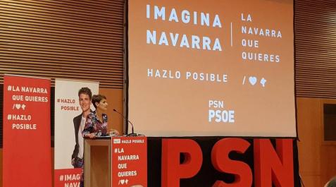 Chivite apuesta por una Navarra liderada por Chivite apuesta por una Navarra liderada por