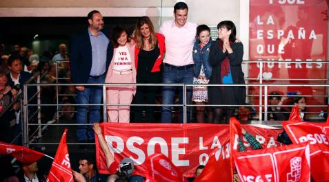 Carmen Calvo afirma que el PSOE intentará gobernar en solitario Carmen Calvo afirma que el PSOE intentará gobernar en solitario