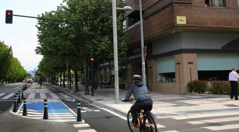 La remodelación de Pío XII trae dos puntos negros a los taxistas La remodelación de Pío XII trae dos puntos negros a los taxistas