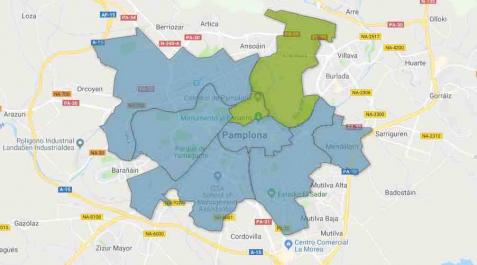 Así ha votado cada barrio de Pamplona al Parlamento de Navarra Así ha votado cada barrio de Pamplona al Parlamento de Navarra