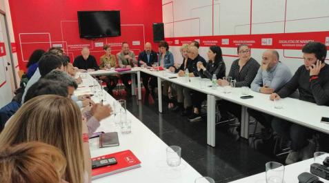 Reunión de la Ejecutiva del PSN para analizar los resultados electorales del domingo. Reunión de la Ejecutiva del PSN para analizar los resultados electorales del domingo.