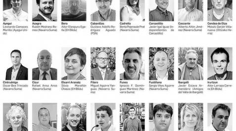 Los primeros alcaldes de Navarra tras el 26M Los primeros alcaldes de Navarra tras el 26M