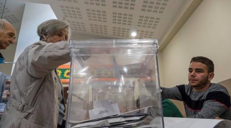 Navarra Suma ganó en Estella en 5 de los 7 colegios electorales Navarra Suma ganó en Estella en 5 de los 7 colegios electorales