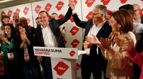 Navarra Suma gana el poder municipal en Navarra y se hará con las principales alcaldías Navarra Suma gana el poder municipal en Navarra y se hará con las principales alcaldías