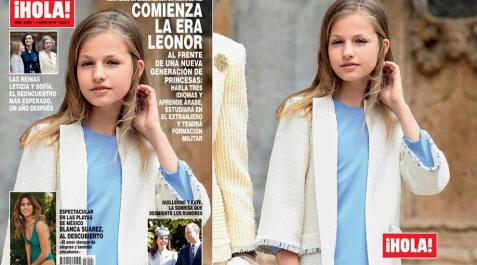 Comienza la era Leonor, la princesa convertida en adolescente