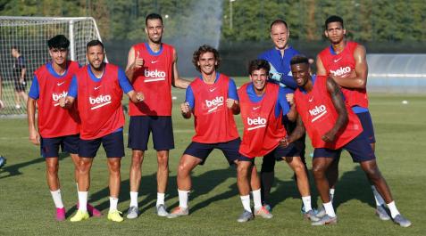 Valverde incluye a Griezmann, Neto, De Jong y Abe en la lista de la gira asiática Valverde incluye a Griezmann, Neto, De Jong y Abe en la lista de la gira asiática