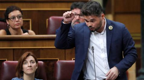 Rufián (ERC) le da Rufián (ERC) le da